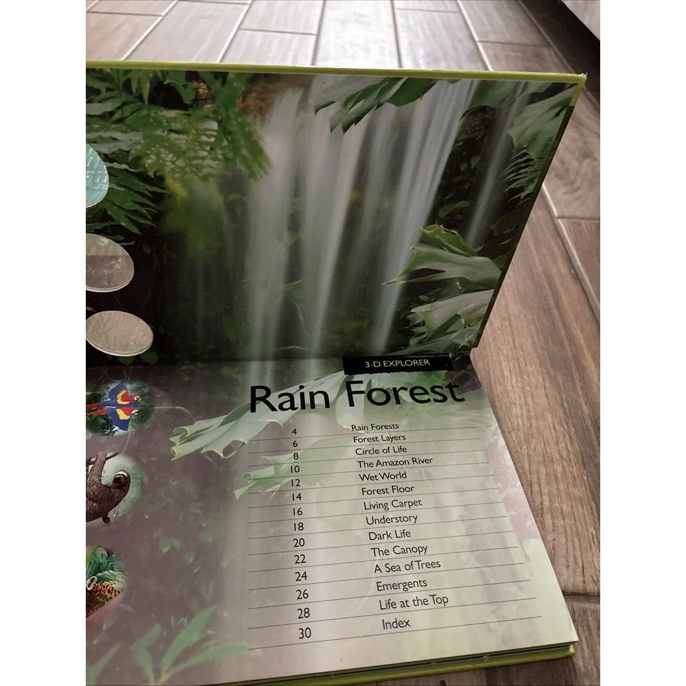 Rainforest 3-D‎ Pop-up Explorer by Dorling Kindersley Hardback Book